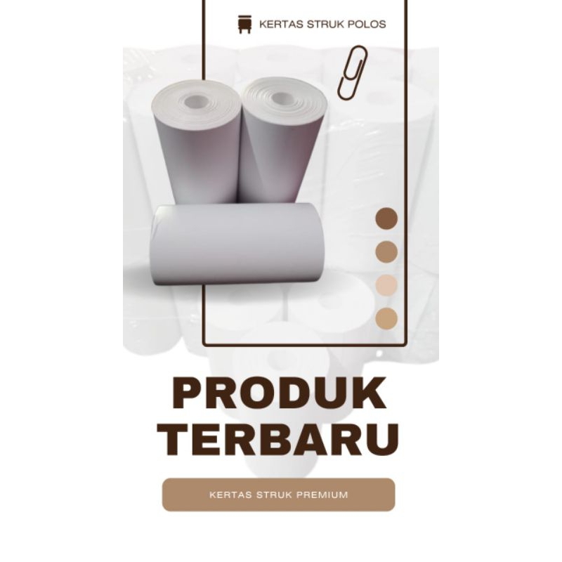 

kertas thermal 58x30mm paket hemat 10roll