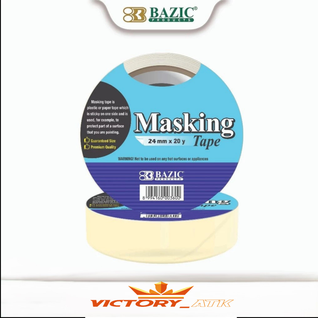 

Masking Tape Bazic 24mm x 20y - Lakban