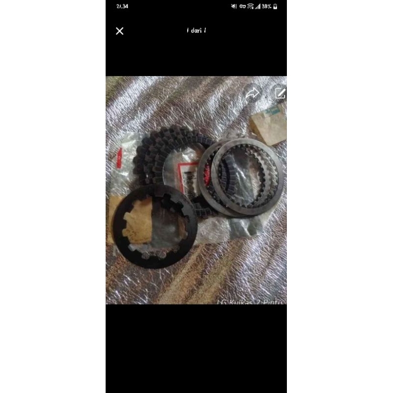 kampas kopling bekas absolute revo karbu