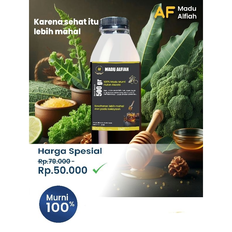 

Madu Hutan Akasia 500 Gram