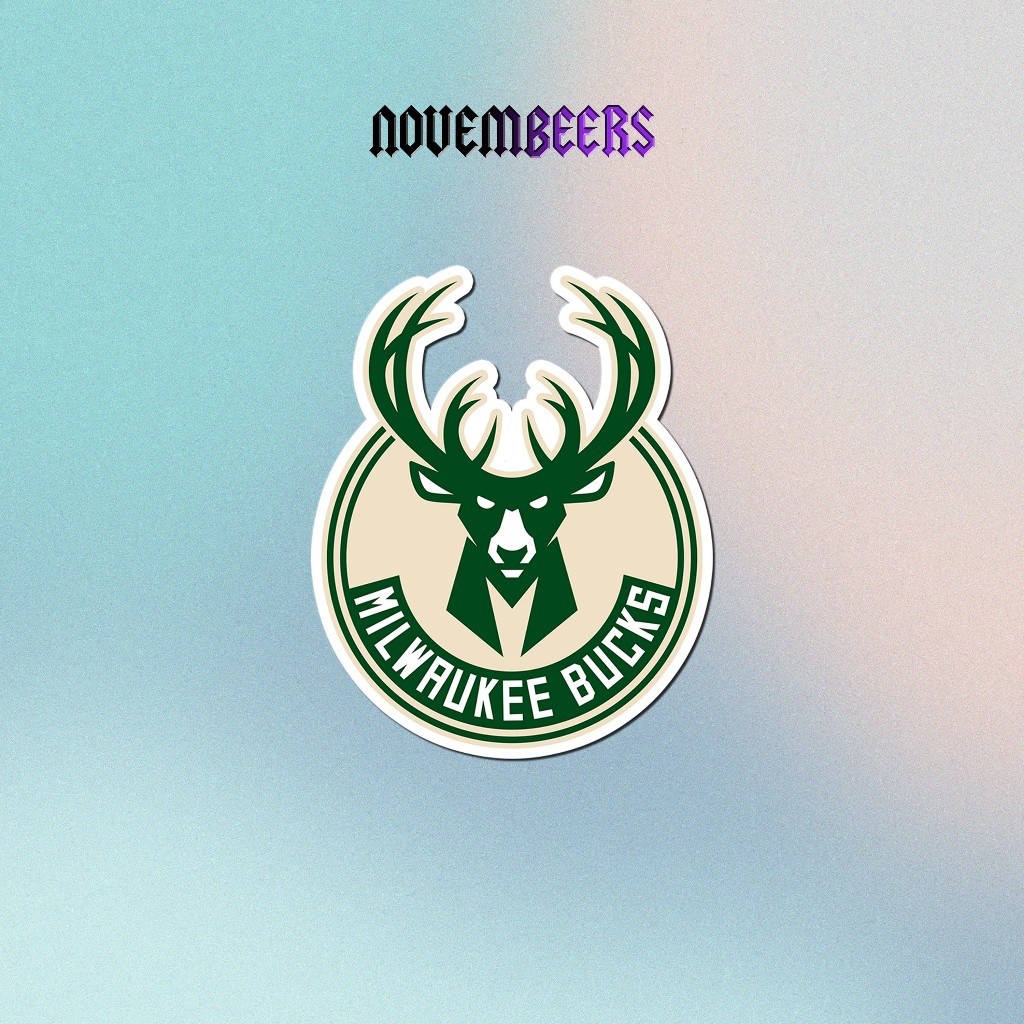 

Stiker Vinyl Milwaukee Bucks Sticker Vinyl Glossy NBA Team