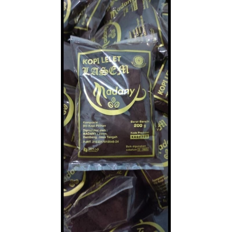 

[Grosir 10 pack] Kopi Lasem Madany Lelet 200 gram