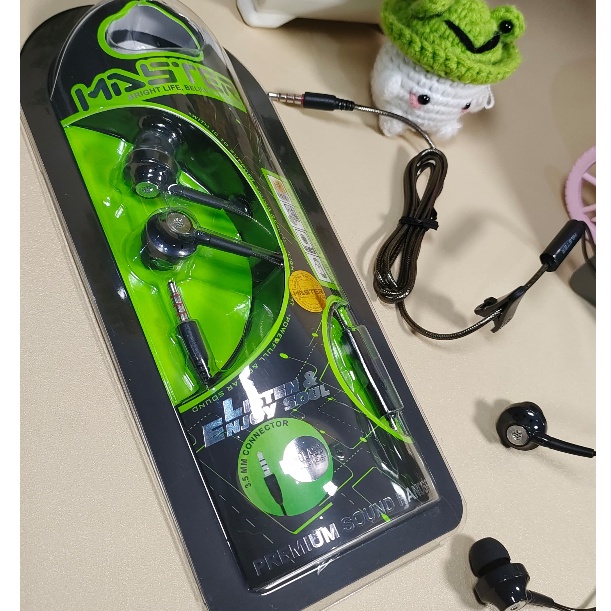 HEADSET EARPHONE HAND MASTER SCLASS GINAL SUPER MEGA BASS