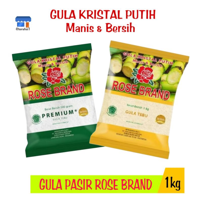 

gula pasir rose brand 1 kg