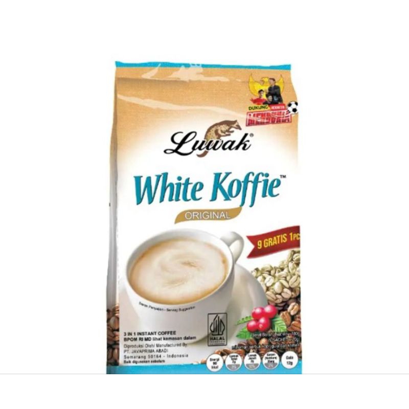 

luwak white coffee original 180 gr