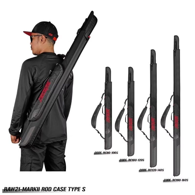 Tas Joran Firecast Raw21 panjang 100 To 120 Cm