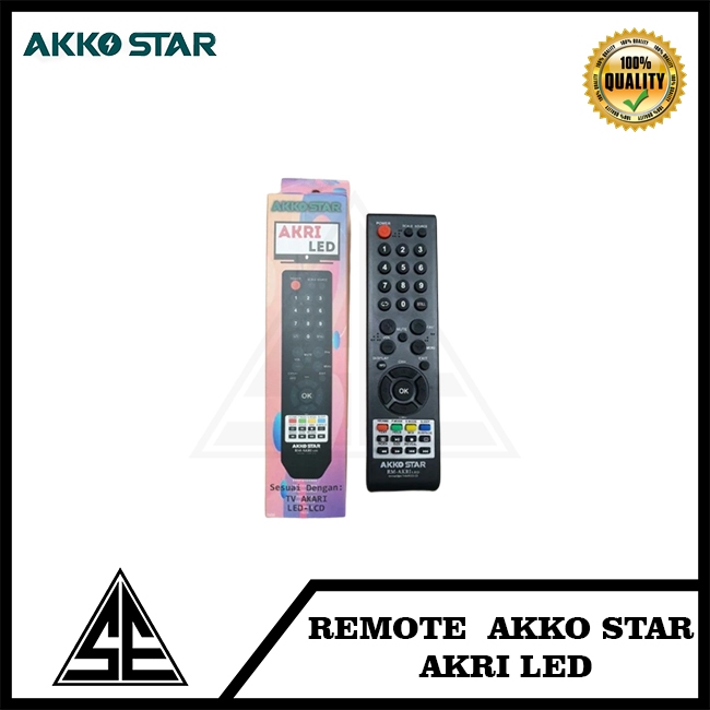 REMOTE AKKO STAR AKRI LED