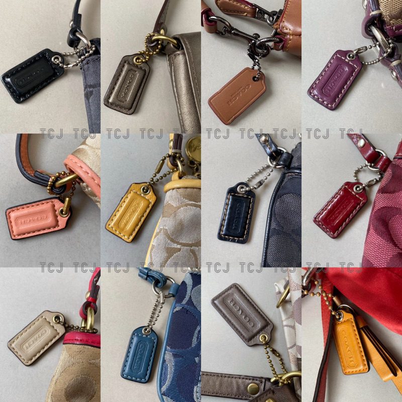 Coach Hang Tag Authentic | Gantungan Coach | Coach Bag Charm | Bag Chain | Bag Accessories | Gantung