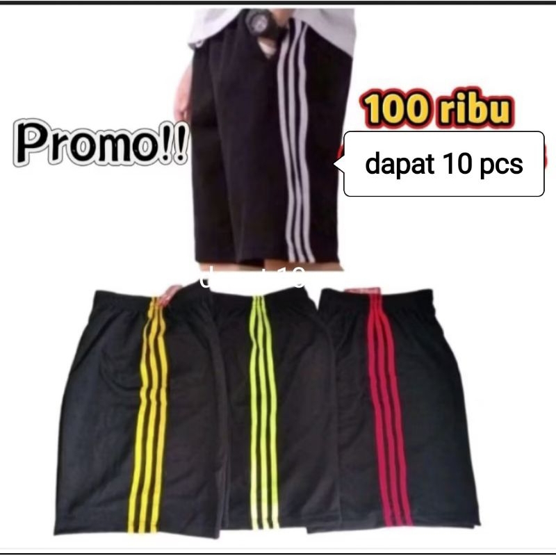 50 ribu dpat 5 pcs Celana pendek kolor olahraga celana mura celana harian