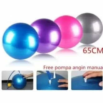 BOLA GYM BALL, BOLA FITNES, BOLA BUAT IBU HAMIL untuk TB 140-160