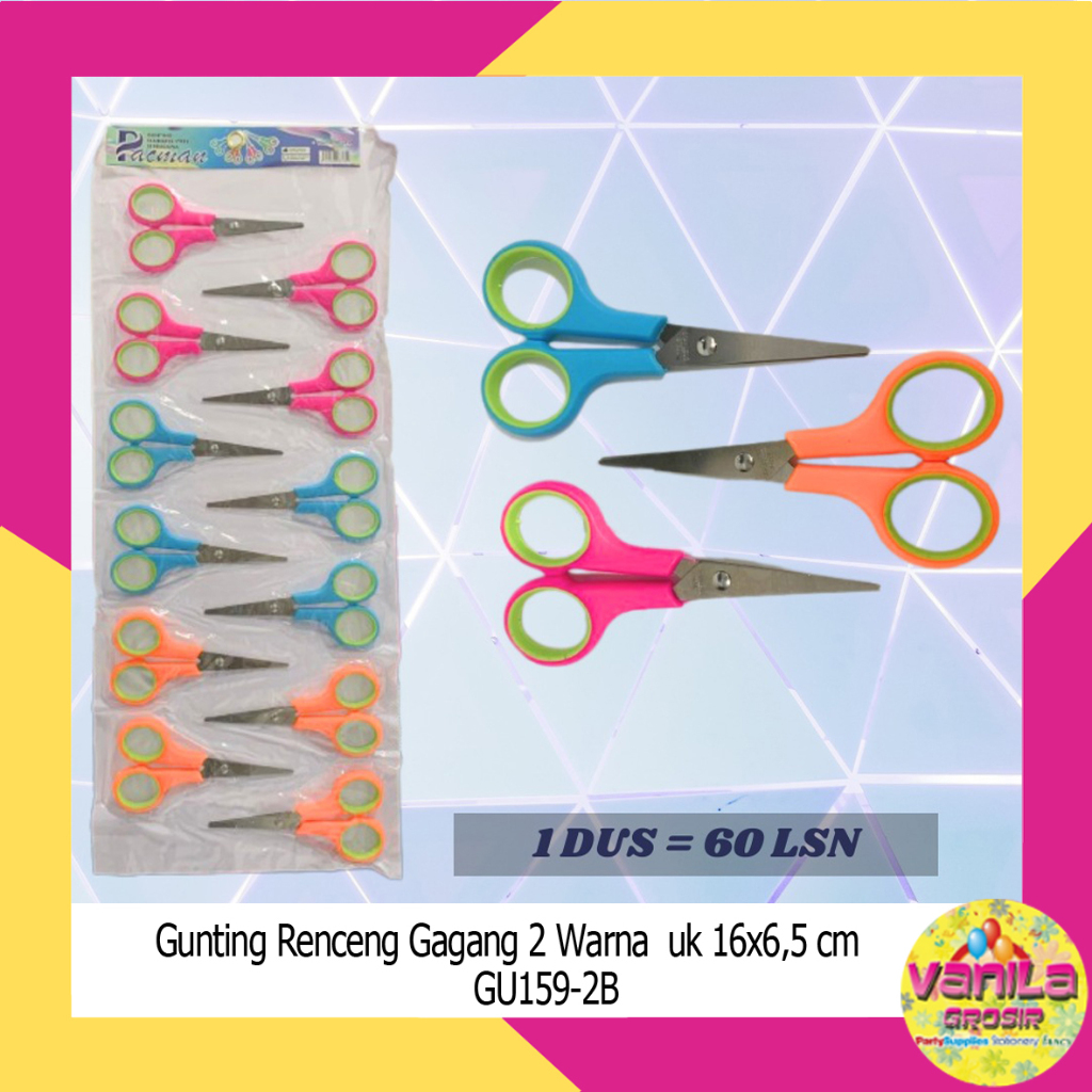 

(1Pcs) Gunting kertas, gunting warna, gunting serbaguna