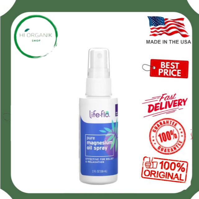 Life flo Pure Magnesium Oil Spray 59 ml