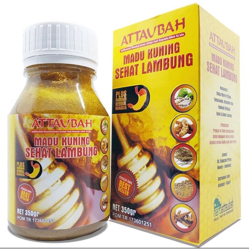 

Madu Kuning Sehat Lambung At Taubah 350gr