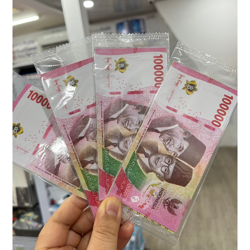 Uang Mainan Uang Palsu / Duit Mainan Duit Palsu - 10 Lembar