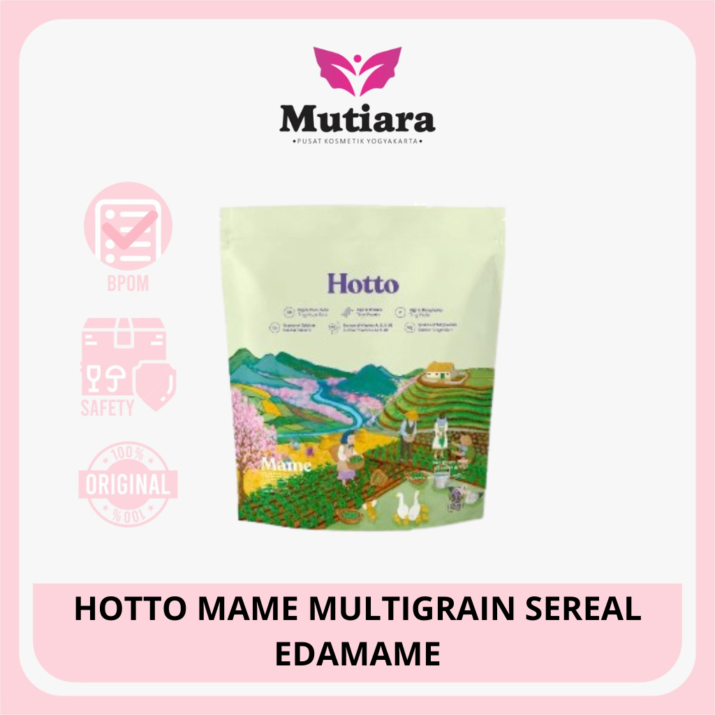 

HOTTO MAME MULTIGRAIN SEREAL EDAMAME ISI 12 SACHET