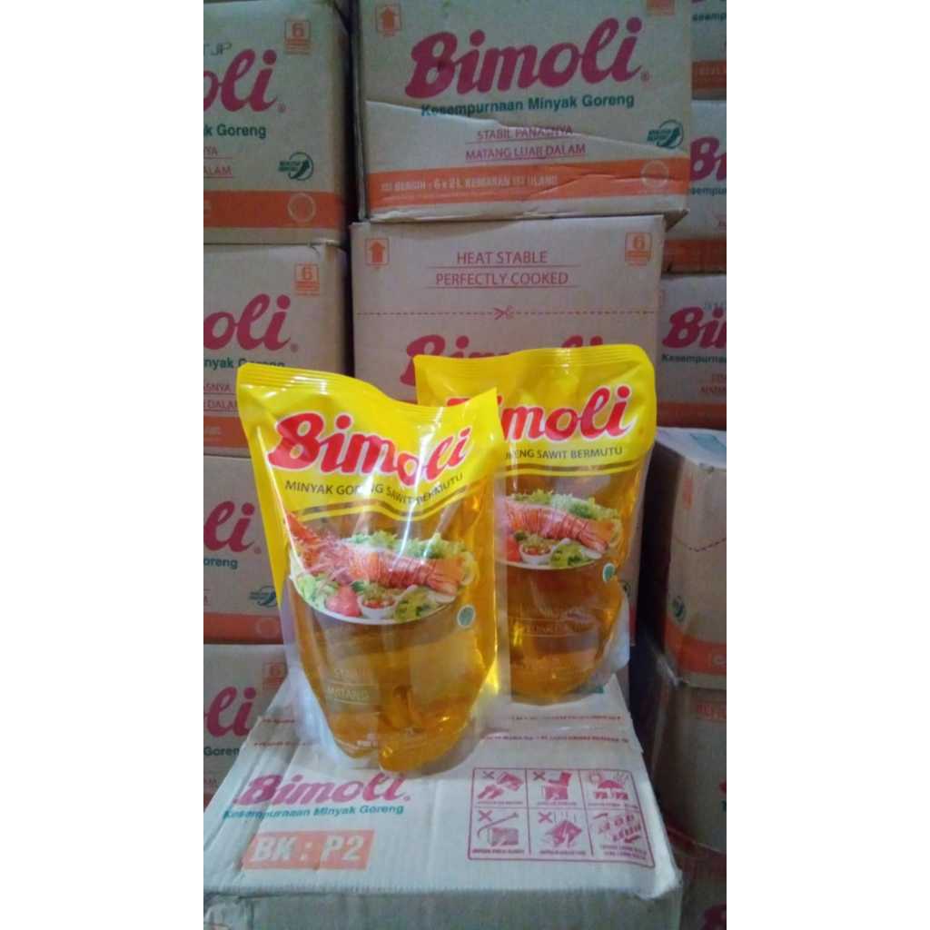 

Minyak Goreng Bimoli 2 liter / 1 liter kemasan pouch