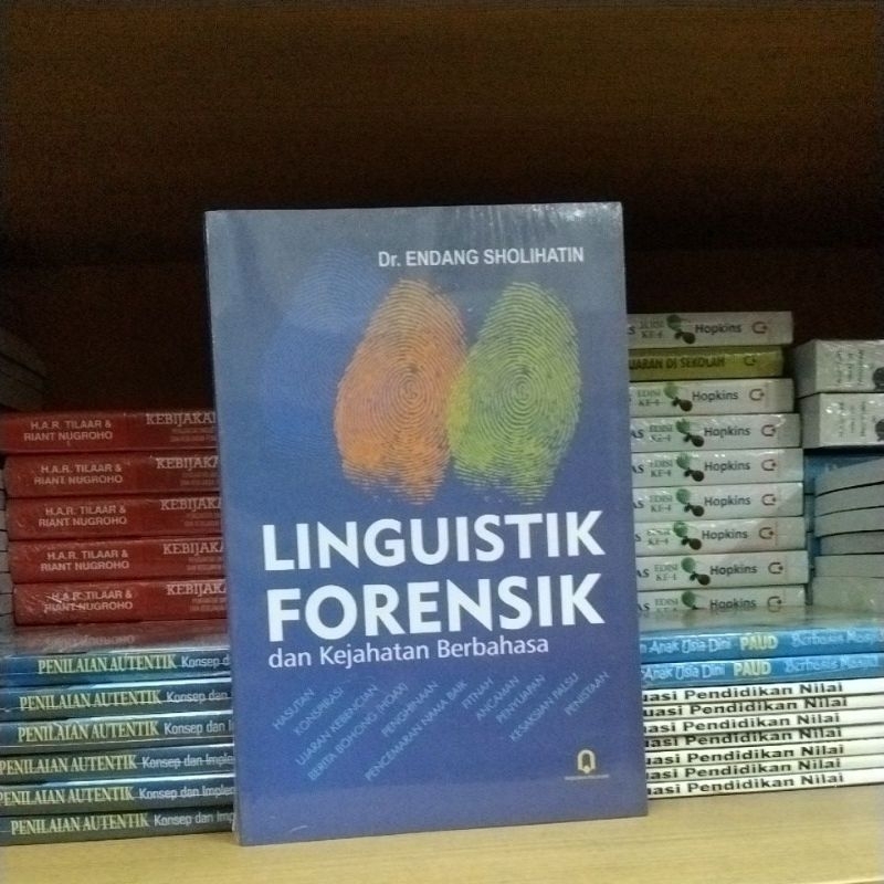 Buku LINGUISTIK FORENSIK Dan Kejahatan Berbahasa