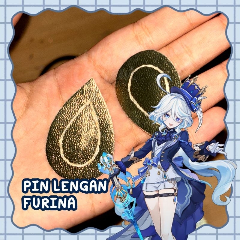 Pin Acc Lengan Furina Lengan Atas Wudu / Freebrand