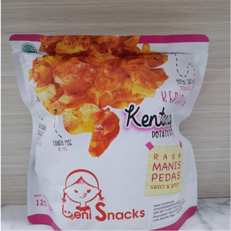 

POTATO CHIPS KERIPIK KENTANG LENI SNACK