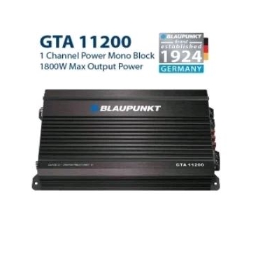 Power Monoblock Blaupunkt 1 Channel GTA 11200 - Power 1 Channel Monoblock Blaupunkt GTA 11200 - BLAU