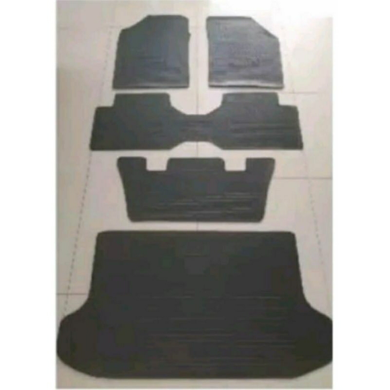 Karpet karet mobil calya Sigra full set / karpet karet calya