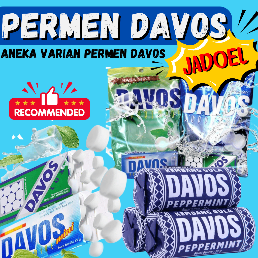 

Perment Davos Roll Perment Jadul Rasa Papermint 10 PCS