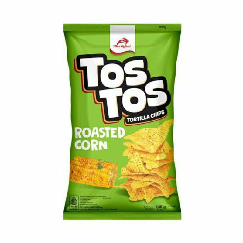 

Tos Tos Tortilla Chips Roasted Corn 145gr