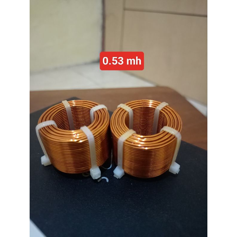 Coil Inductor 0.53 mh Lilitan 0.53 mh 1mm Helenic Gulungan Crossover Pasif