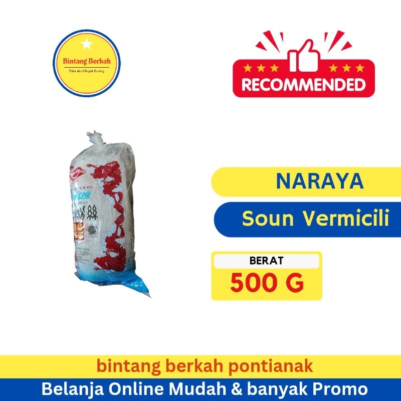 

Soun Naraya longkou vermicelli 500 gram