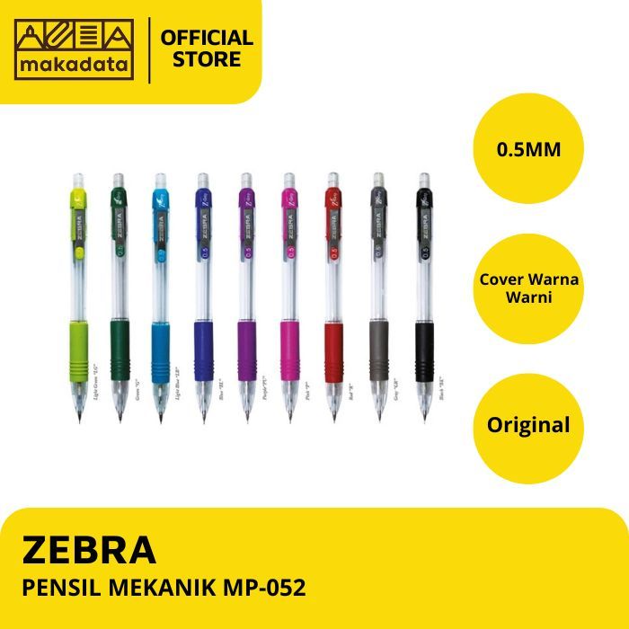 

MECHANIC PENCIL / PENSIL MEKANIK ZEBRA MP-052 0.5MM (1 PCS) MURAH