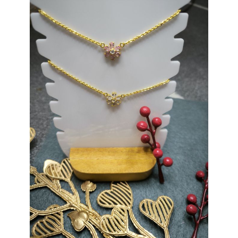Kalung dewasa sunflower berat 4gram