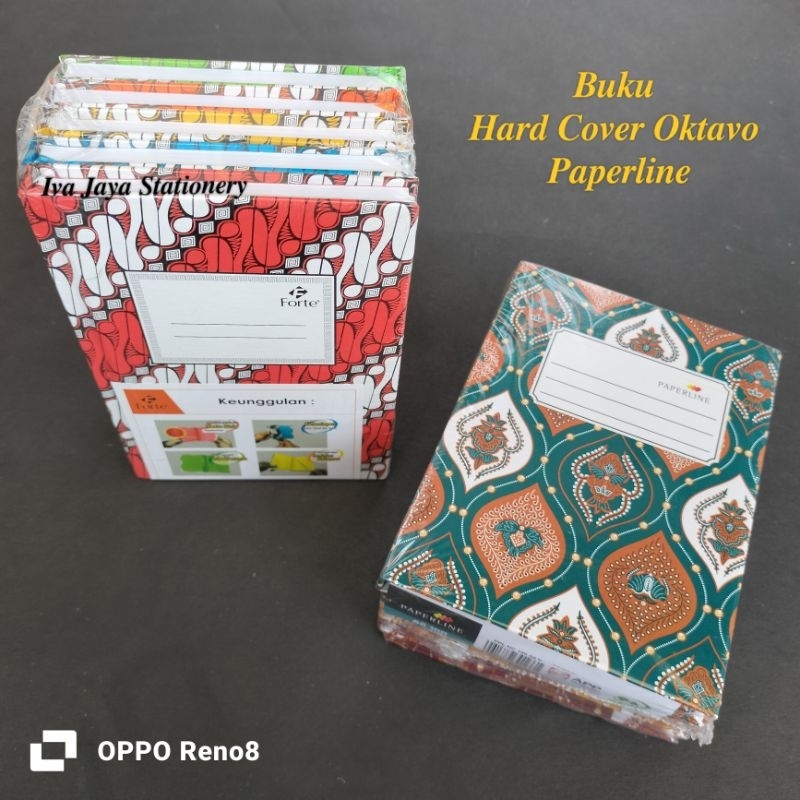 

1 Pak Buku Catatan Kecil Oktavo Paperline 100 Lembar (Isi 5 Buku)