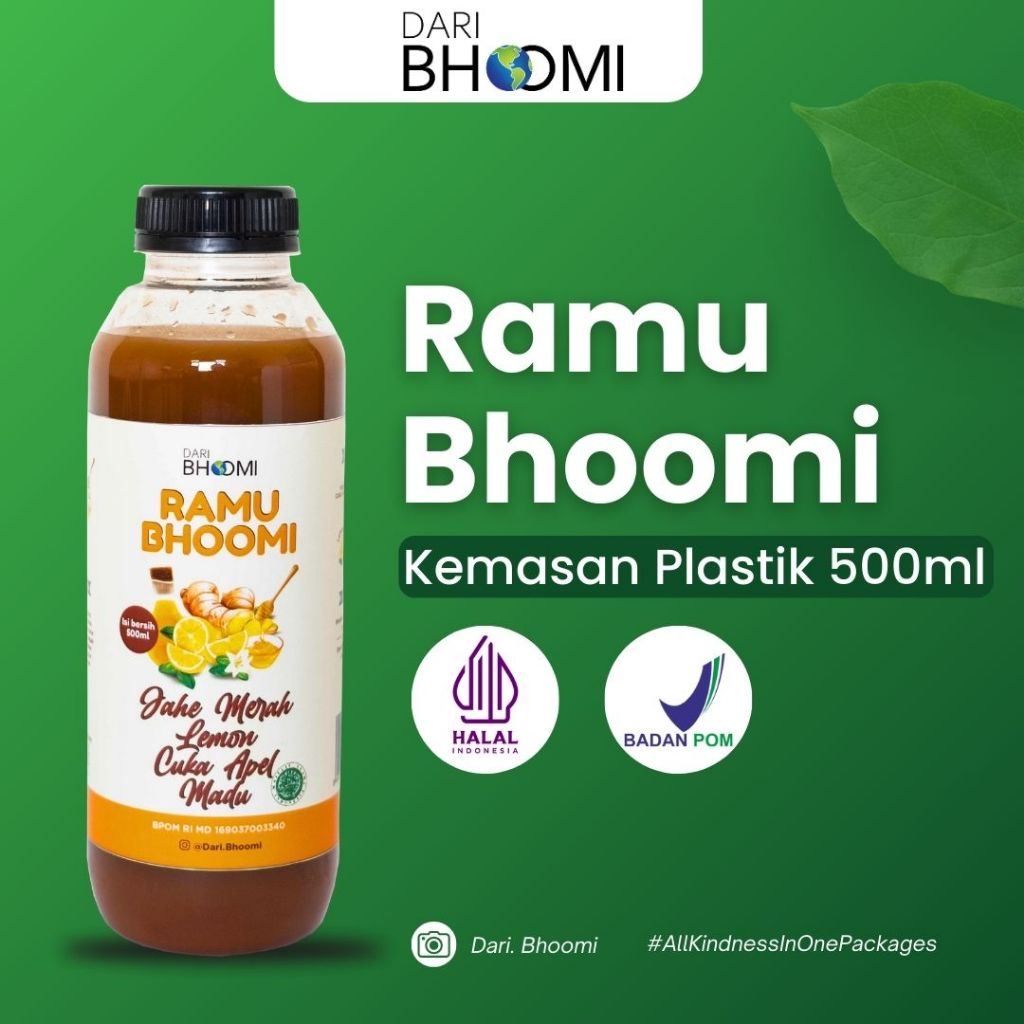 

Dari Bhoomi RAMU BHOOMI Botol Plastik 500ml