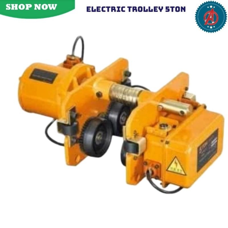 Electric Trolley Chain Hoist/ Katrol Elektrik 1 Ton