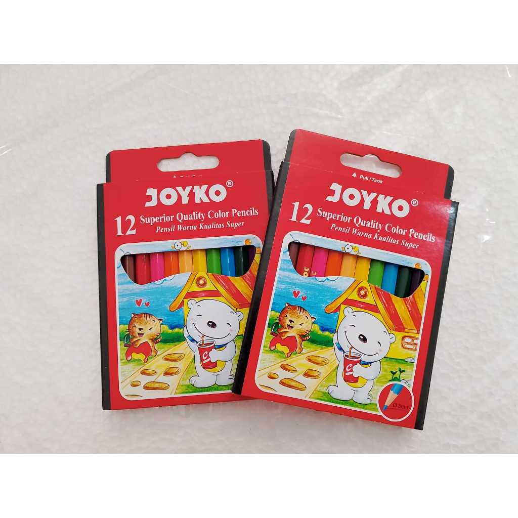

Pensil Warna 12 Joyko Kecil CP-S12 Mini