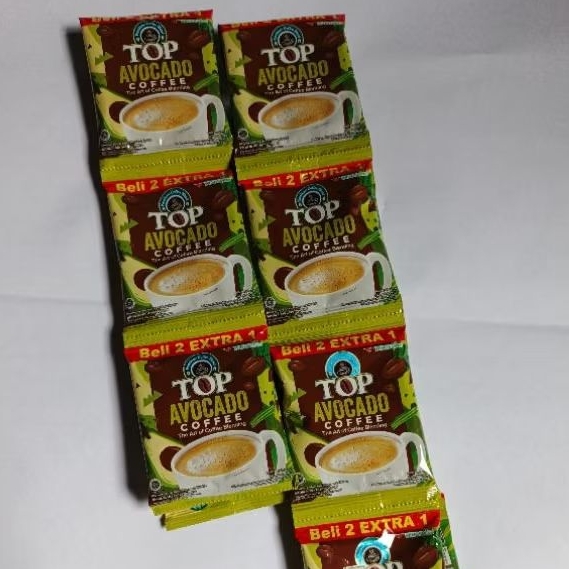 

TOP COFFEE AVOCADO (1 RENCENG) 15pcs x @20gr