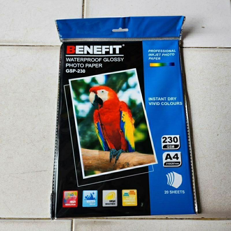 

waterproof glossy photo paper