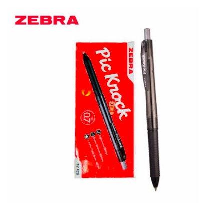 

Pulpen Zebra Pic Knock 0.7mm Clicker per Lusin