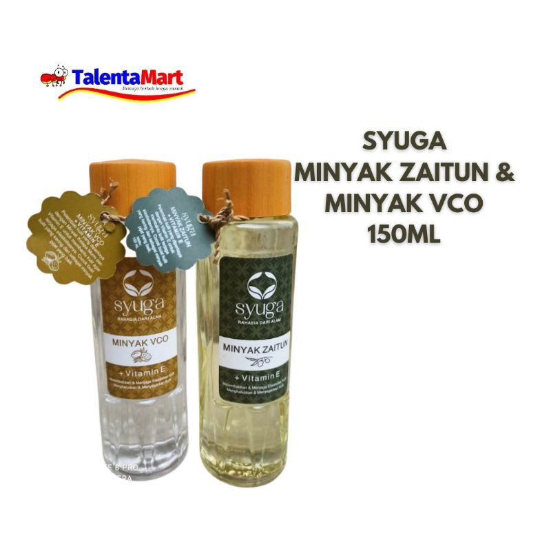 SYUGA MINYAK ZAITUN 150ML SYUGA MINYAK VCO 150ML ORIGINAL BPOM