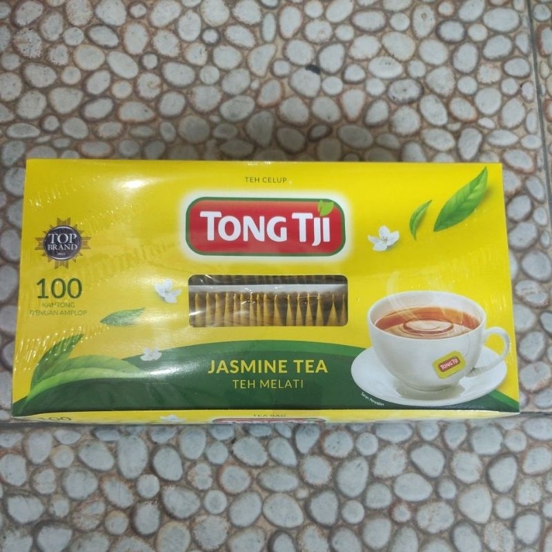 

TONG TJI TEH CELUP JASMINE TEA ENVELOPE/TEH MELATI AMPLOP ISI 100SACHET