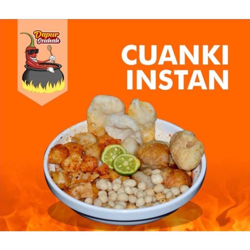 

Cuanki instan seuhah siap saji. Ini bedaaa bgt, cobain yuk, nanti pasti ketagihan!