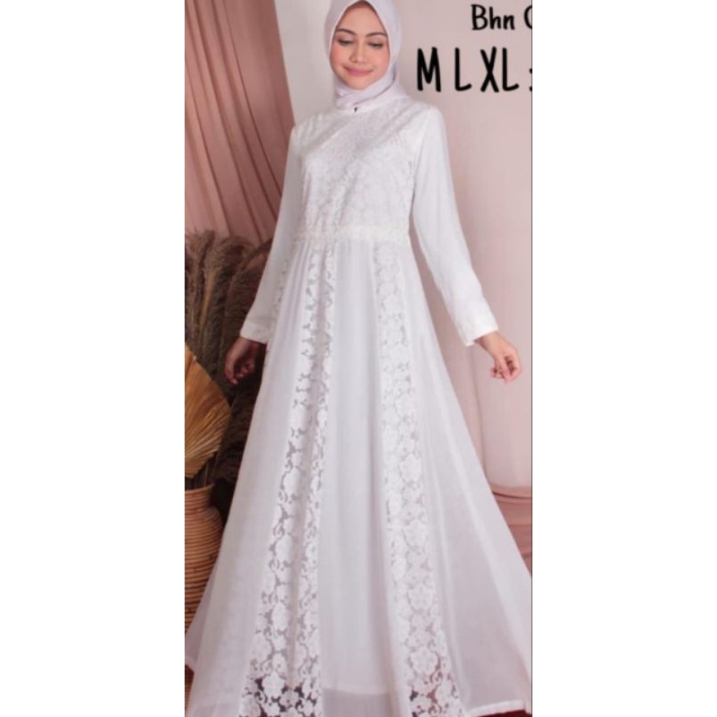 BROKAT KOMBI RENDA,GAMIS BROKAT,DRESS BROKLAT,GAMIS REMAJA,GAMIS KEKINIAN