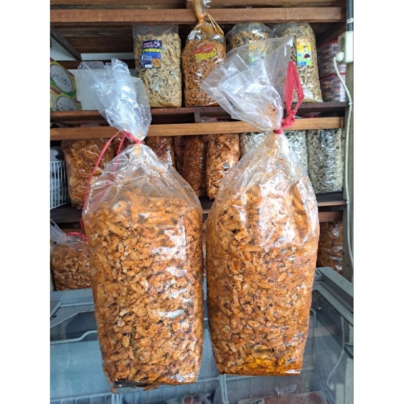

Basreng Viral, pedas full daun jeruk purut 2KG