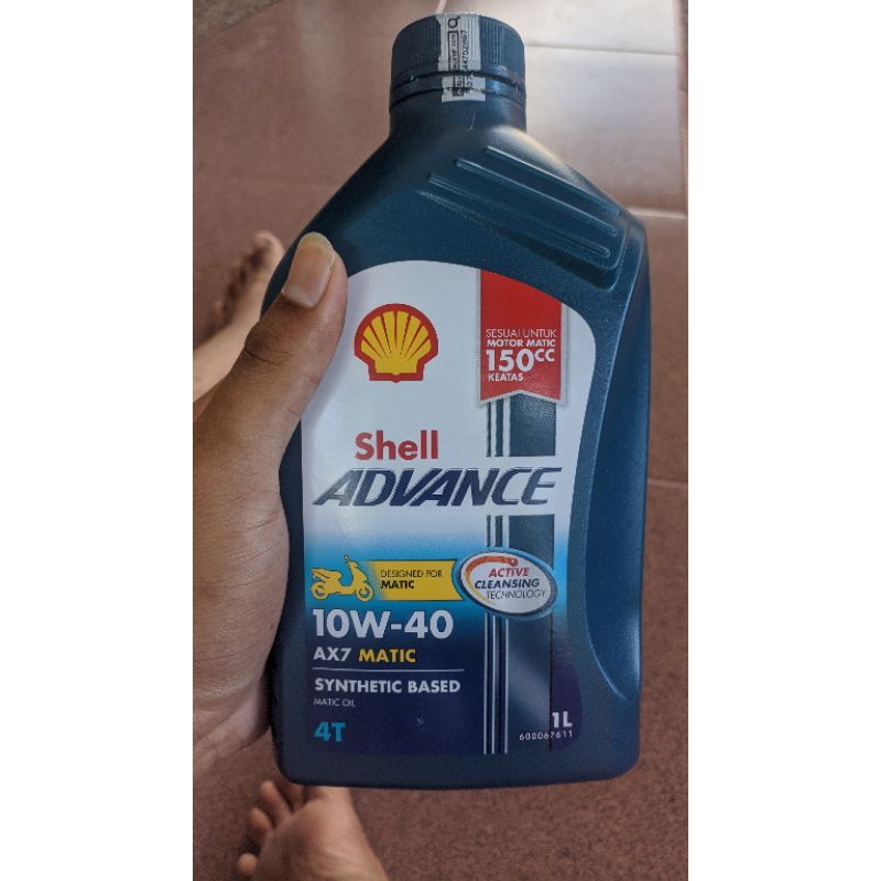 Shell Advance AX7 MATIC 1 Liter (Dijamin Original)