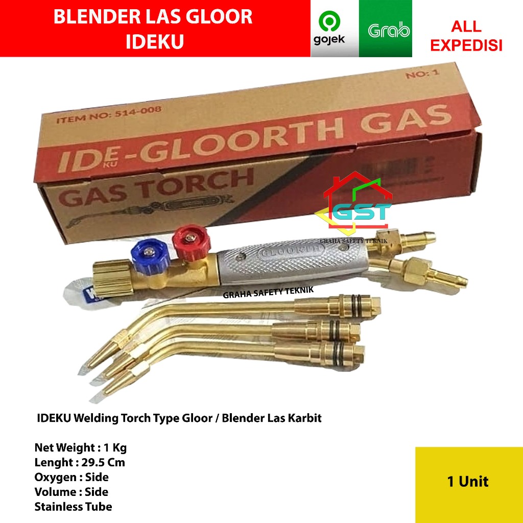 IDEKU blender las gloor ORIGINAL/welding torch blander las karbit