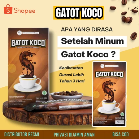 

Kopi gatot koco asli bpom herbal 100%
