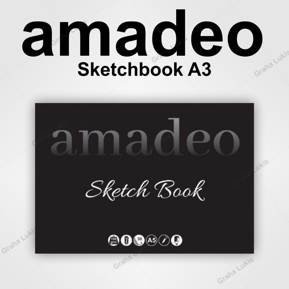 

KODE V97T Amadeo Sketchbook A3 Sketch Book A3