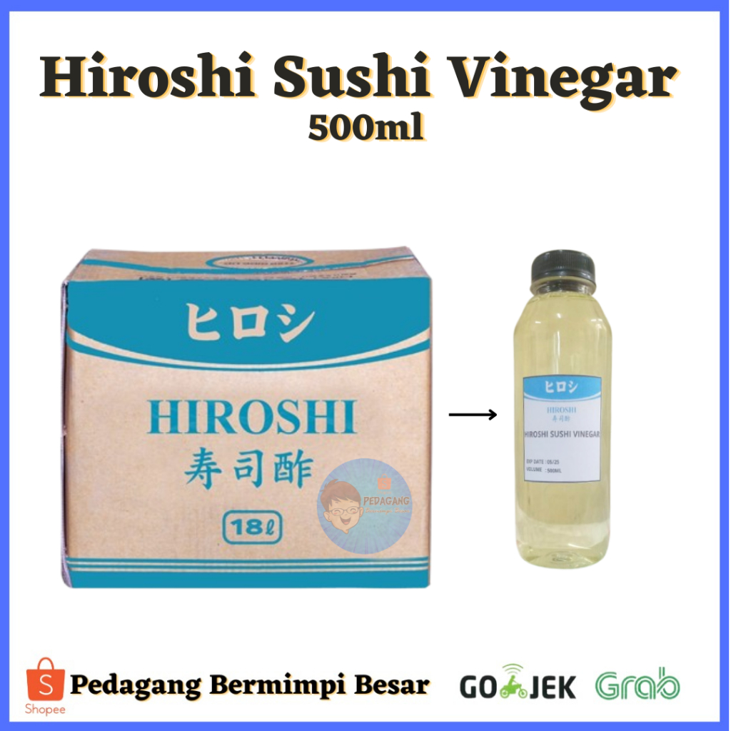 

Hiroshi sushi vinegar 500ml / Vinegar