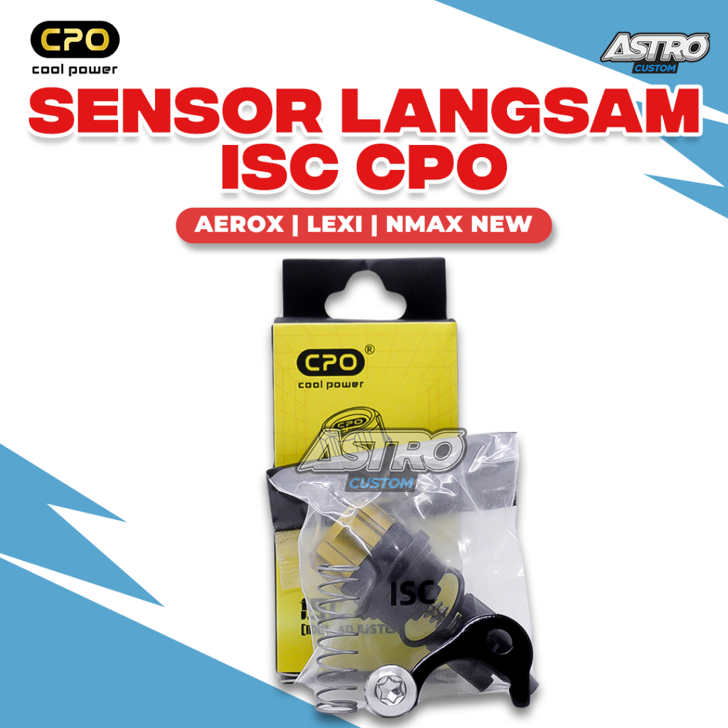 Idle Speed Control Aerox Nmax New 155 Lexi 125 ISC Manual Air Screw Setelan Langsam Cool Power