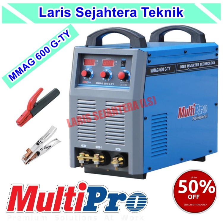 Multipro mmag 600a g-ty mesin las inverter listrik - trafo las listrik igbt